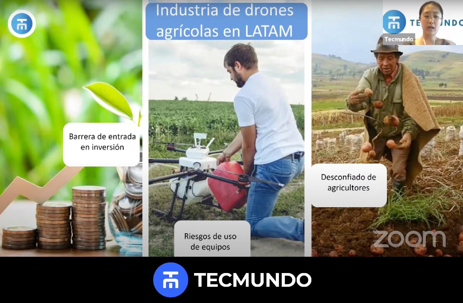 Drones agricultores