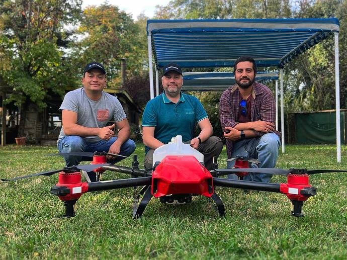 Drones agricultores